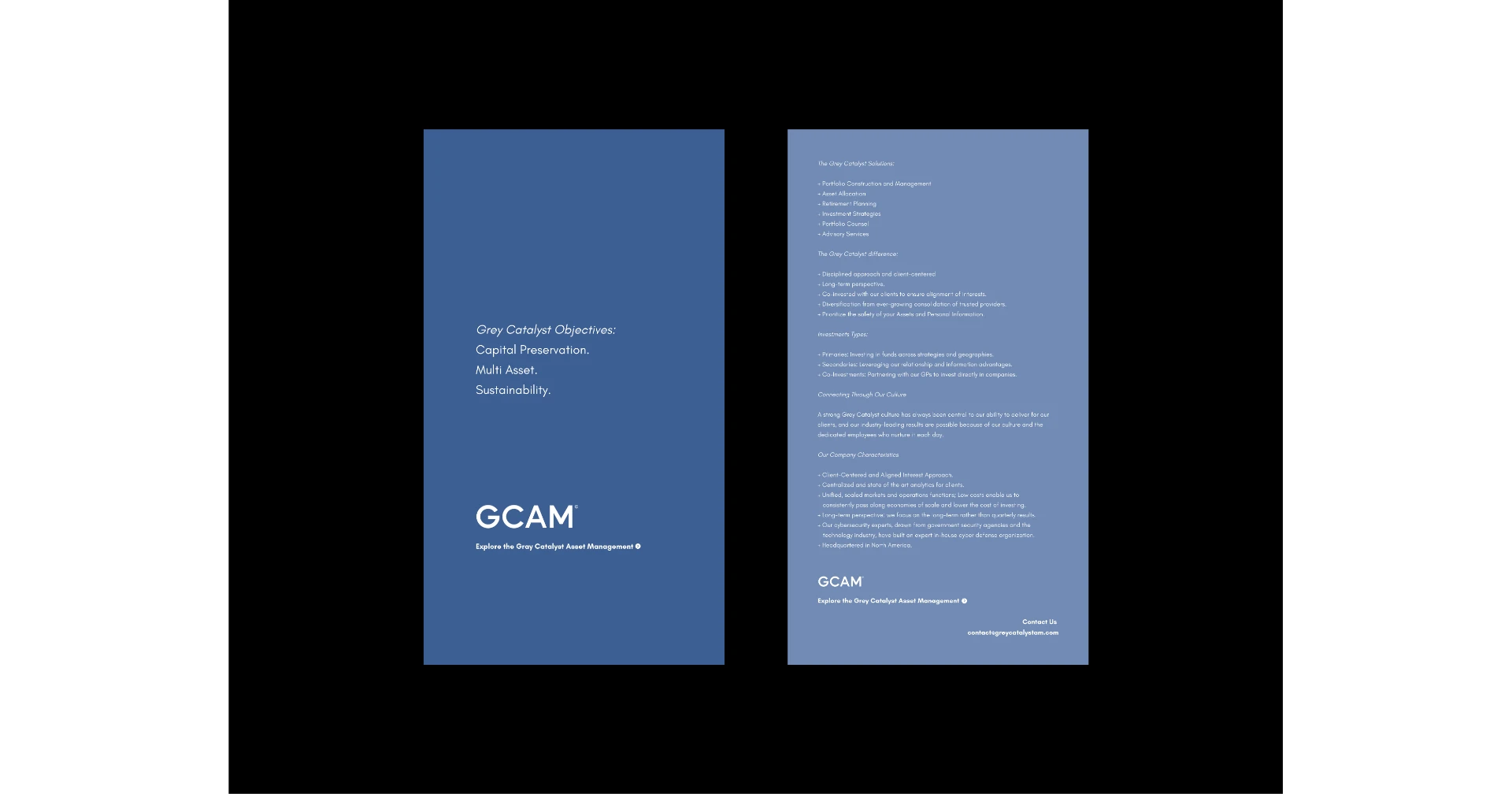 Grey Catalyst Asset Management (GCAM) — image 3